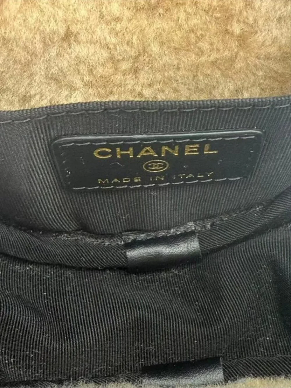 Chanel Teddy Shearling Round Bag